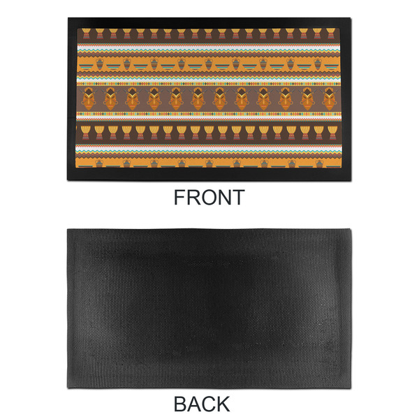 African Masks Bar Mat - Small - APPROVAL