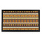 African Masks Bar Mat - Small