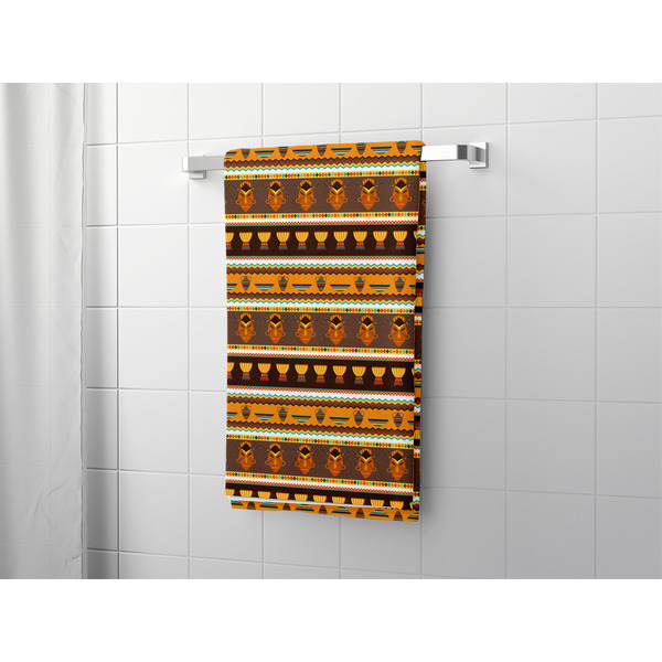 African Masks Bath Towel - LIFESTYLE