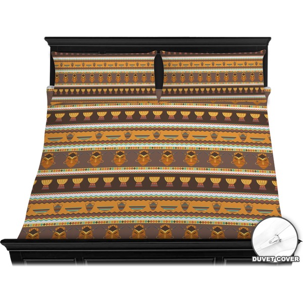 African Masks Bedding Set (King) - Duvet