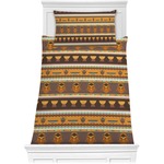 African Masks Comforter Set - Twin