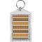 African Masks Bling Keychain (Personalized)