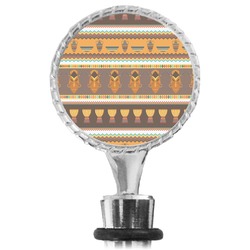 African Masks Wine Bottle Stopper