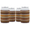 African Masks Can Cooler (12 oz) - Set of 4