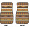 African Masks Car Mat Front - Approval