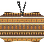 African Masks Rear View Mirror Ornament