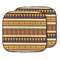 African Masks Car Sun Shade - Two Piece