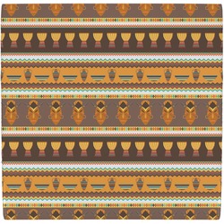 African Masks Ceramic Tile Hot Pad