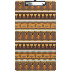 African Masks Clipboard (Legal Size)
