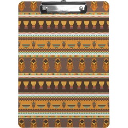 African Masks Clipboard