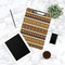 African Masks Clipboard - Lifestyle Photo