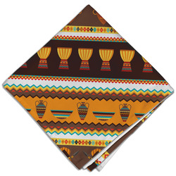 African Masks Cloth Dinner Napkin - Single