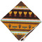 African Masks Cloth Dinner Napkin - Single