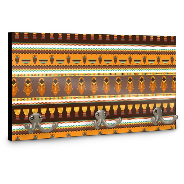 African Masks Coat Hanger Main