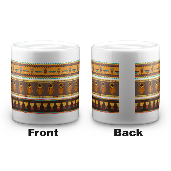 African Masks Coin Bank - Apvl