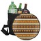 African Masks Collapsible Personalized Cooler & Seat