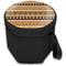 African Masks Collapsible Personalized Cooler & Seat (Closed)