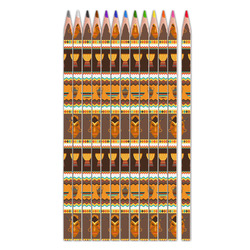 African Masks Colored Pencils