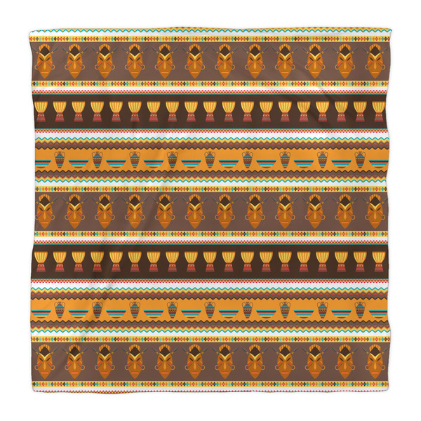 African Masks Comforter - Queen - Front