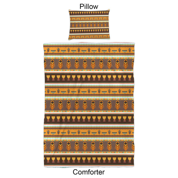 African Masks Comforter Set - Twin XL - Approval