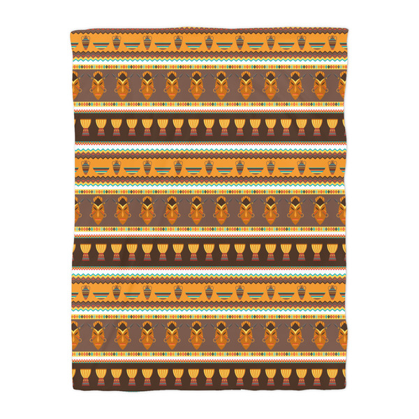 African Masks Comforter - Twin - Front