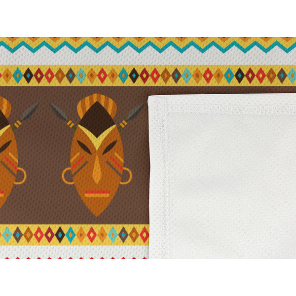 African Masks Cooling Towel- Detail