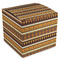 African Masks Cube Favor Gift Box - Front/Main