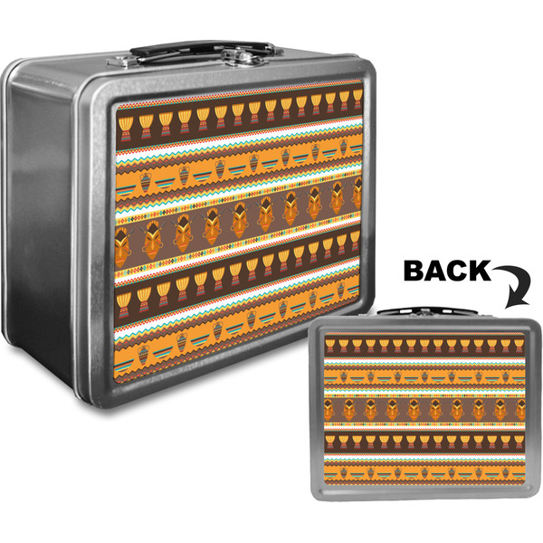 African Masks Custom Lunch Box / Tin Approval