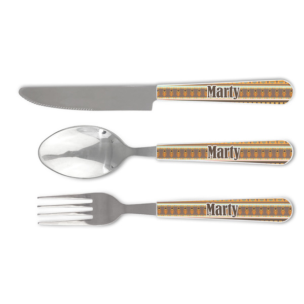 Custom African Masks Cutlery Set