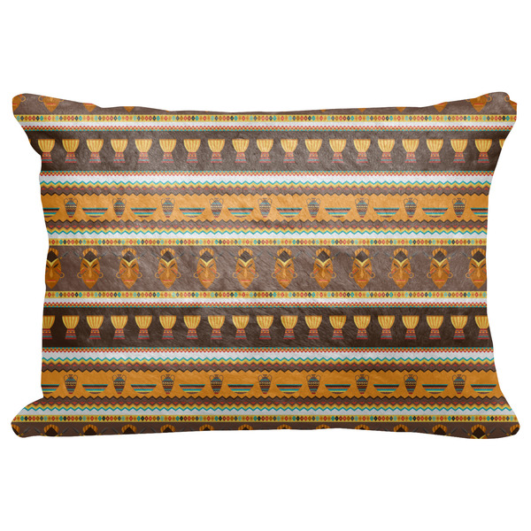 Custom African Masks Decorative Baby Pillowcase - 16"x12"