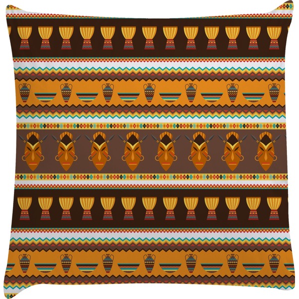 Custom African Masks Decorative Pillow Case