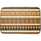 African Masks Dish Drying Mat