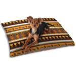African Masks Dog Bed - Small