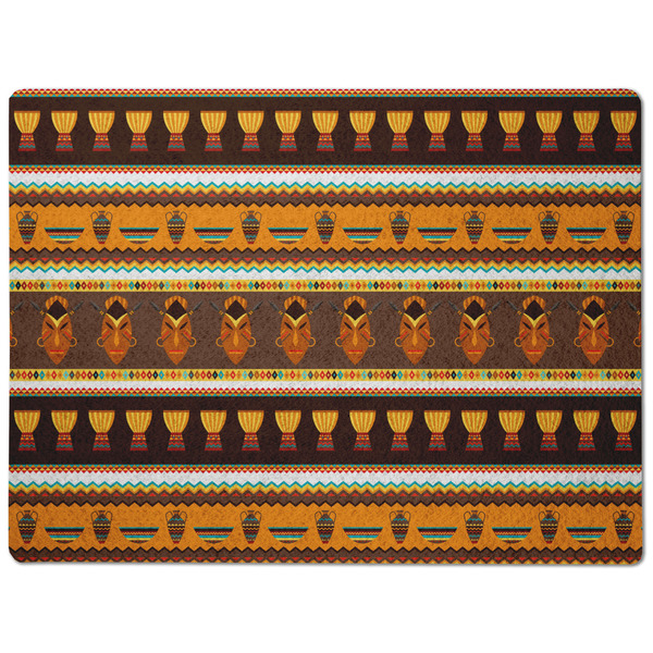 African Masks Dog Food Mat - Medium without bowls