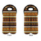 African Masks Double Wine Tote - APPROVAL (new)