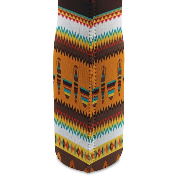 African Masks Double Wine Tote - DETAIL 2 (new)