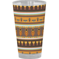 African Masks Pint Glass - Full Color