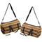 African Masks Duffle bag small front and back sides