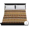 African Masks Duvet Cover - King