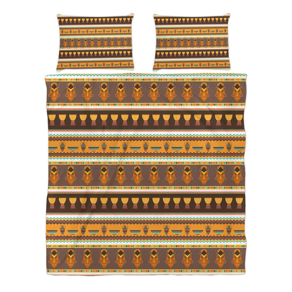 African Masks Duvet cover Set - Queen - Alt Approval