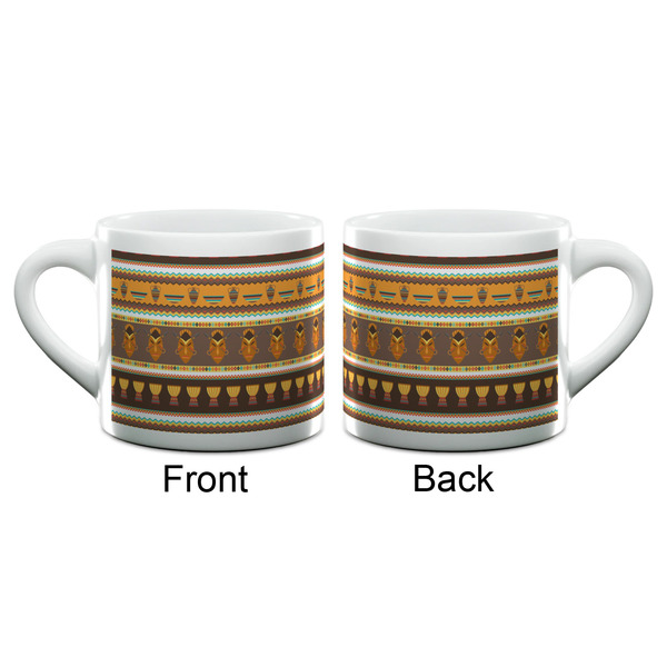 African Masks Espresso Cup - 6oz (Double Shot) (APPROVAL)