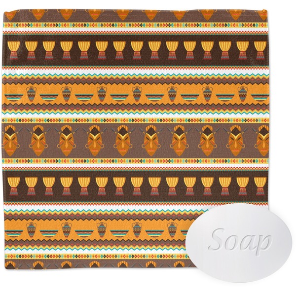 Custom African Masks Washcloth