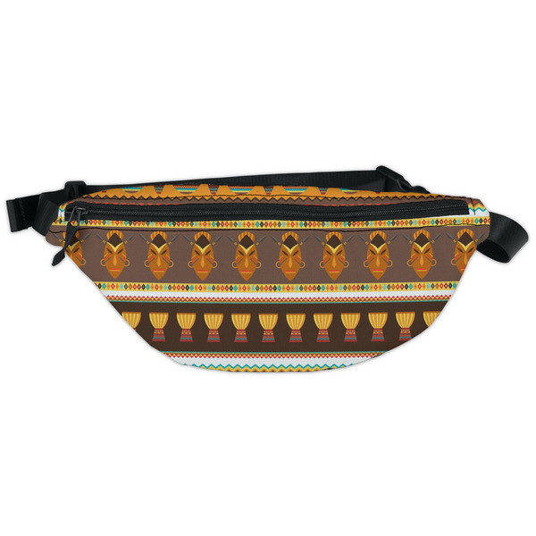 Custom African Masks Fanny Pack - Classic Style