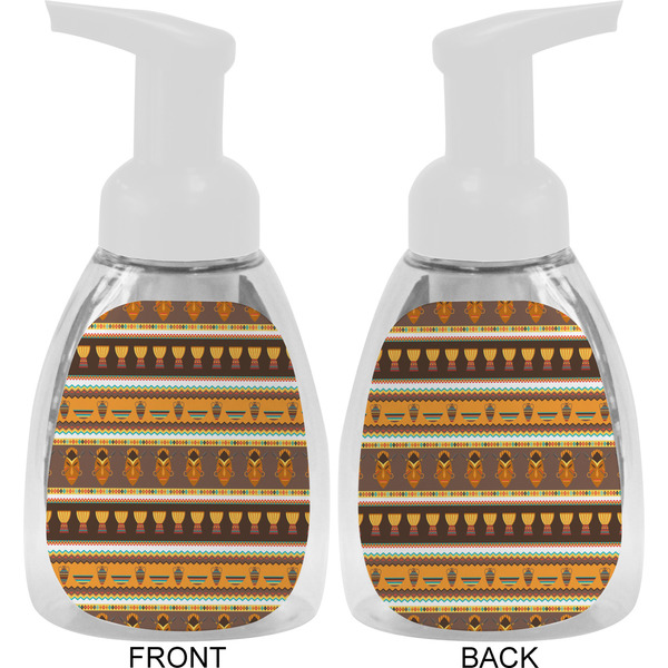 African Masks Foam Soap Bottle Approval - White