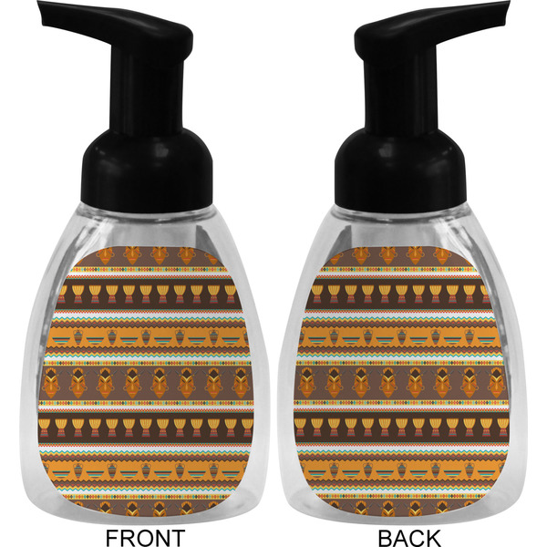 African Masks Foam Soap Bottle (Front & Back)
