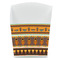 African Masks French Fry Favor Box - Front View