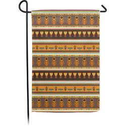 African Masks Small Garden Flag - Single Sided