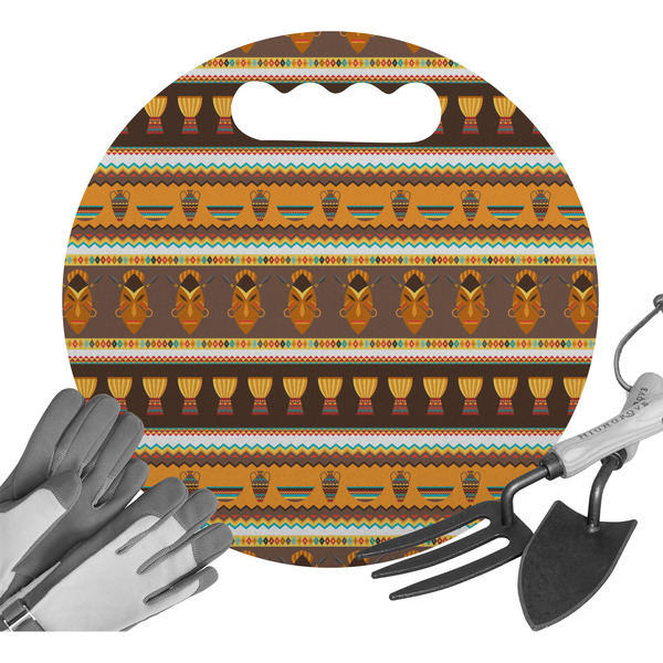 Custom African Masks Gardening Knee Cushion