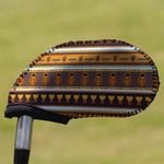 African Masks Golf Club Iron Cover