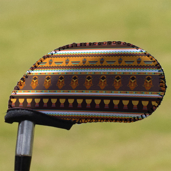 Custom African Masks Golf Club Iron Cover